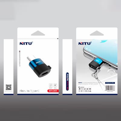 تبدیل میکرو یو اس بی به تایپ سی نیتو NT-CN11 — تصویر ۴