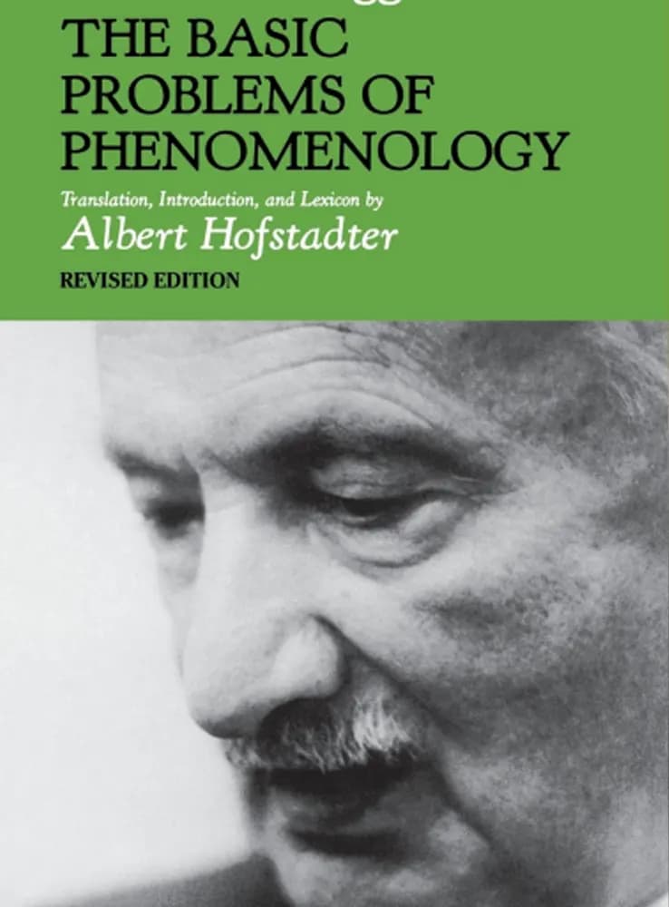 کتاب Basic Problems of Phenomenology نسخه انگلیسی PDF | مارتین هایدگر