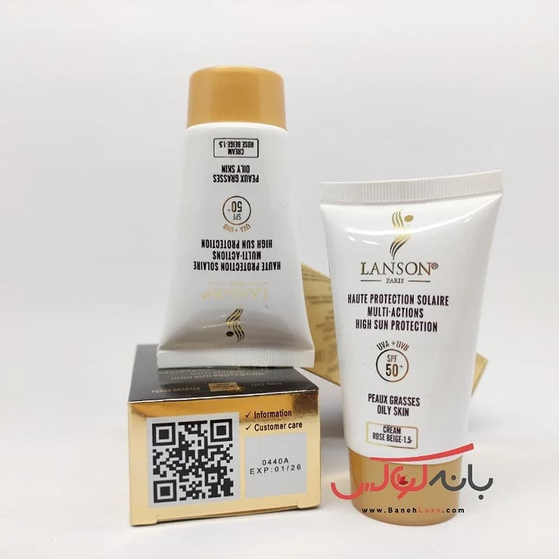 ضد آفتاب لانسون SPF 50 اصل پوست چرب — تصویر ۴