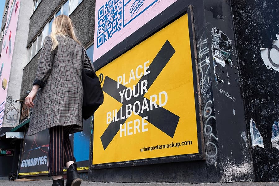 21 موکاپ بیلبورد شهری Billboard Mockup Vol.3