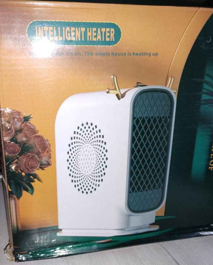 بخاری برقی 800 وات نامی n7 زیبا و قابل حمل هوشمند — تصویر ۴