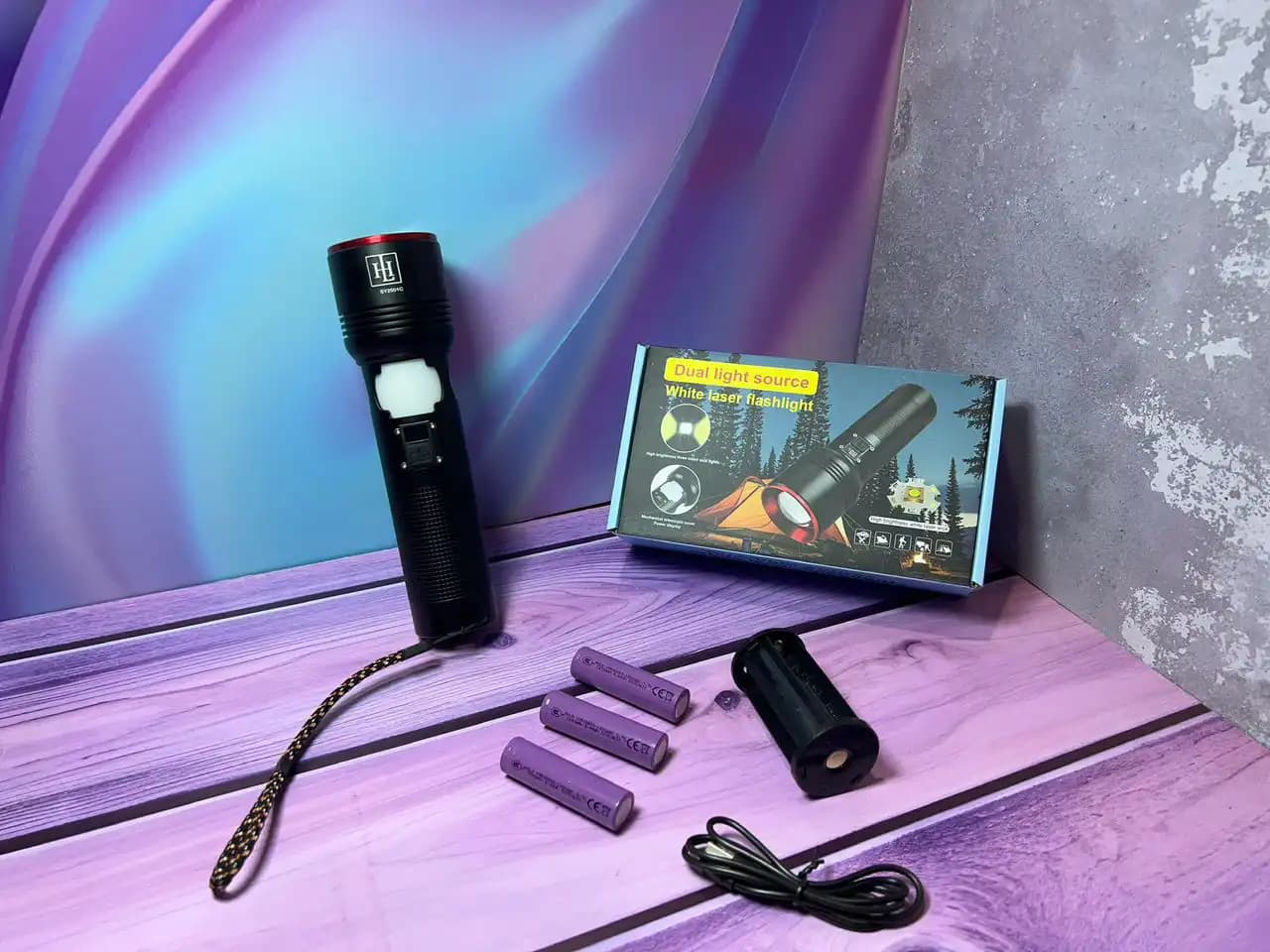 چراغ قوه زومدار مدل SY-2501 C — تصویر ۳