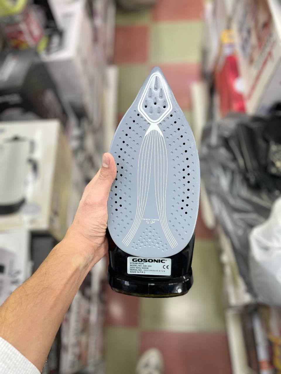 اتو دستی گوسونیک مدل GSI-289 — تصویر ۳