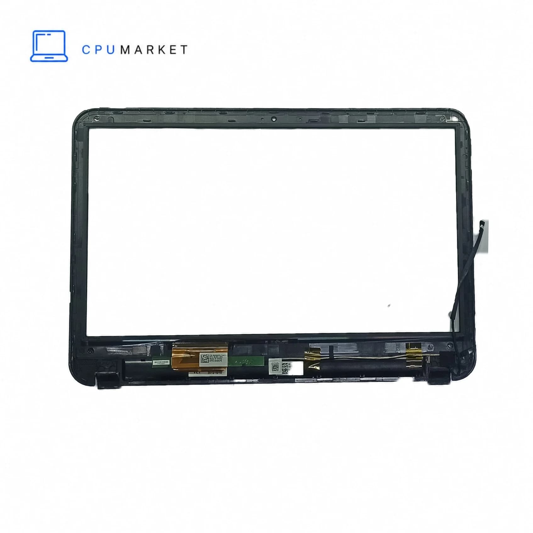 قاب جلو ال ای دی لپ تاپ دل Dell Inspiron 15R 5537 مشکی به همراه صحفه تاچ — تصویر ۳