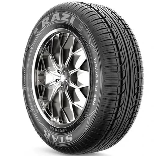 یک جفت لاستیک رازی 175/70R13 گل RG400