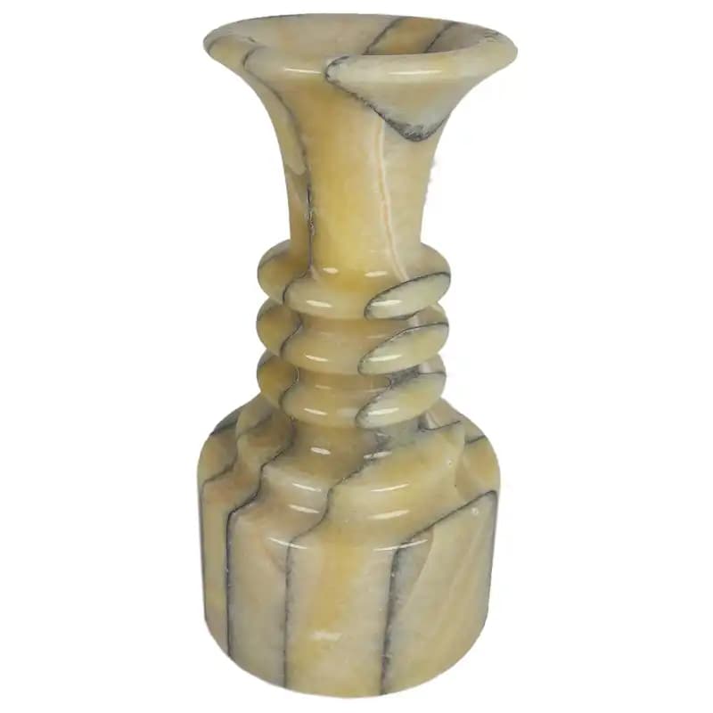 گلدان سنگ مرمر پرتقالی کد 010