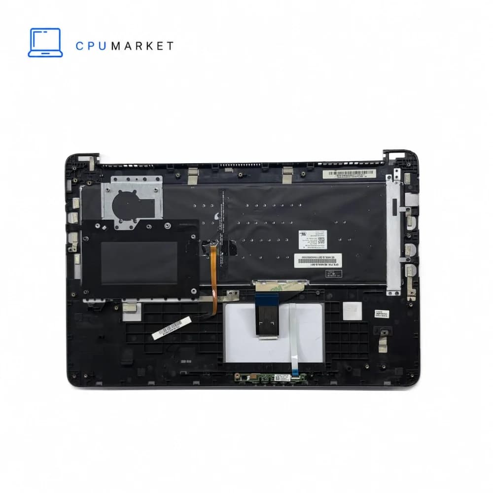 قاب کنار کیبورد لپ تاپ ایسوس به همراه کیبورد Asus k501U V502U طوسی — تصویر ۳