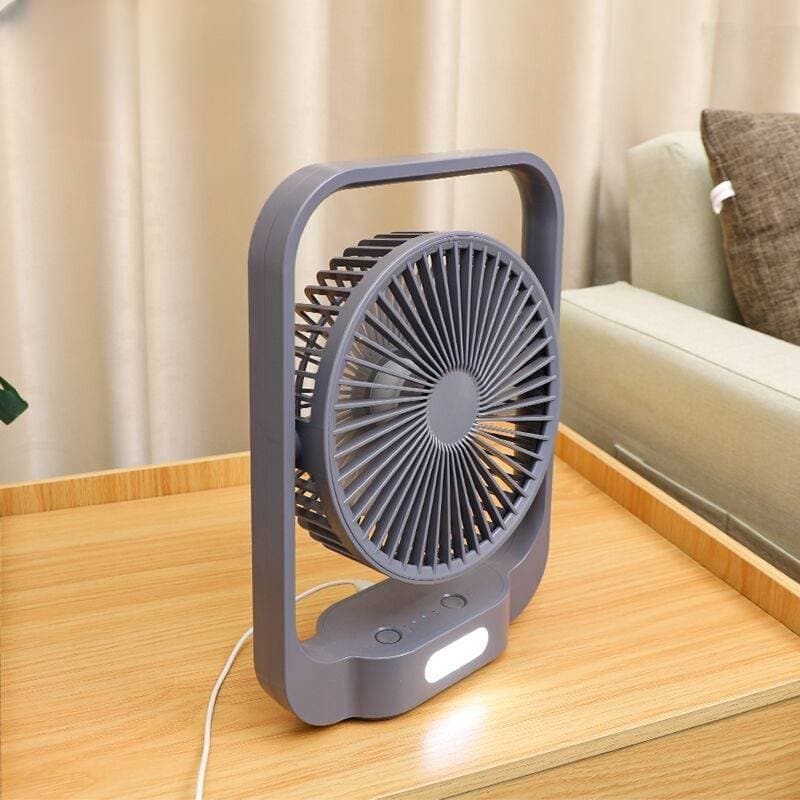 پنکه شارژی چراغ دار ویداسی مدل Weidasi-wd-280 — تصویر ۲