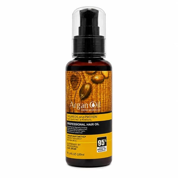 روغن مو حاوی آرگان لایتنس اورجینال 100 میل | مناسب موهای خشک، وز و آسیبدیده — تصویر ۲