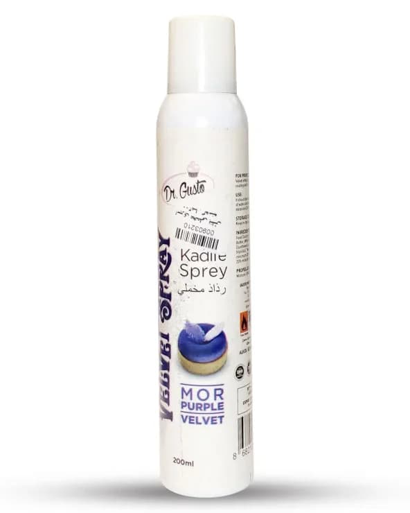 اسپری مخملی خوراکی بنفش دکتر گوستو 200ml