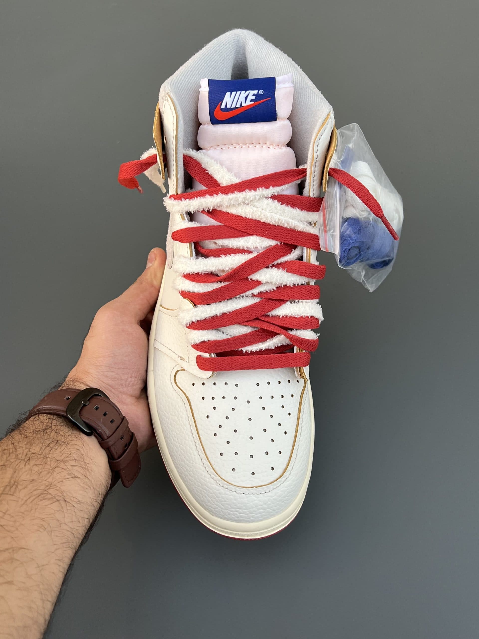 نایک ایر جردن ۱ های ریر ایر NIKE AIR JORDAN 1 HIGH RARE AIR — تصویر ۳
