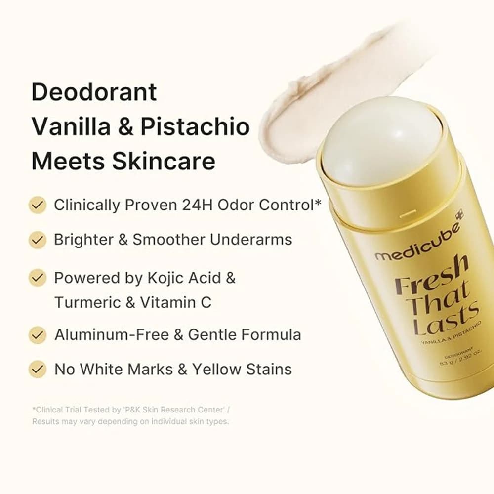 استیک دئودورانت روشنکننده زیر بغل کوجیک اسید و زردچوبه مدی کیوب — تصویر ۴