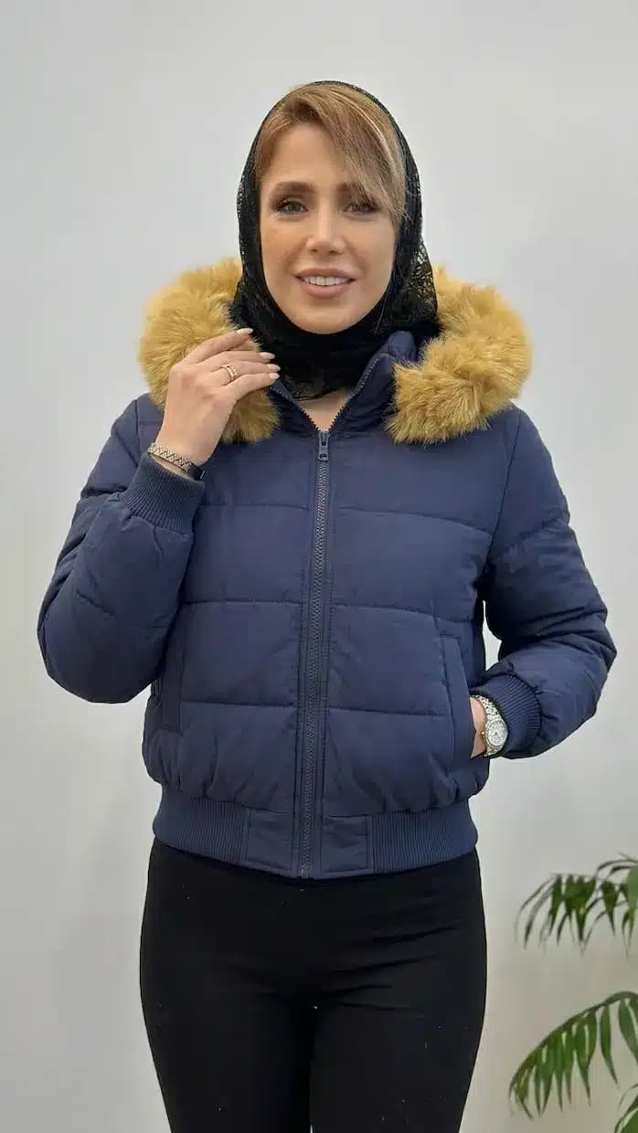 کاپشن کراپ زنانه مدل فیرای — تصویر ۳