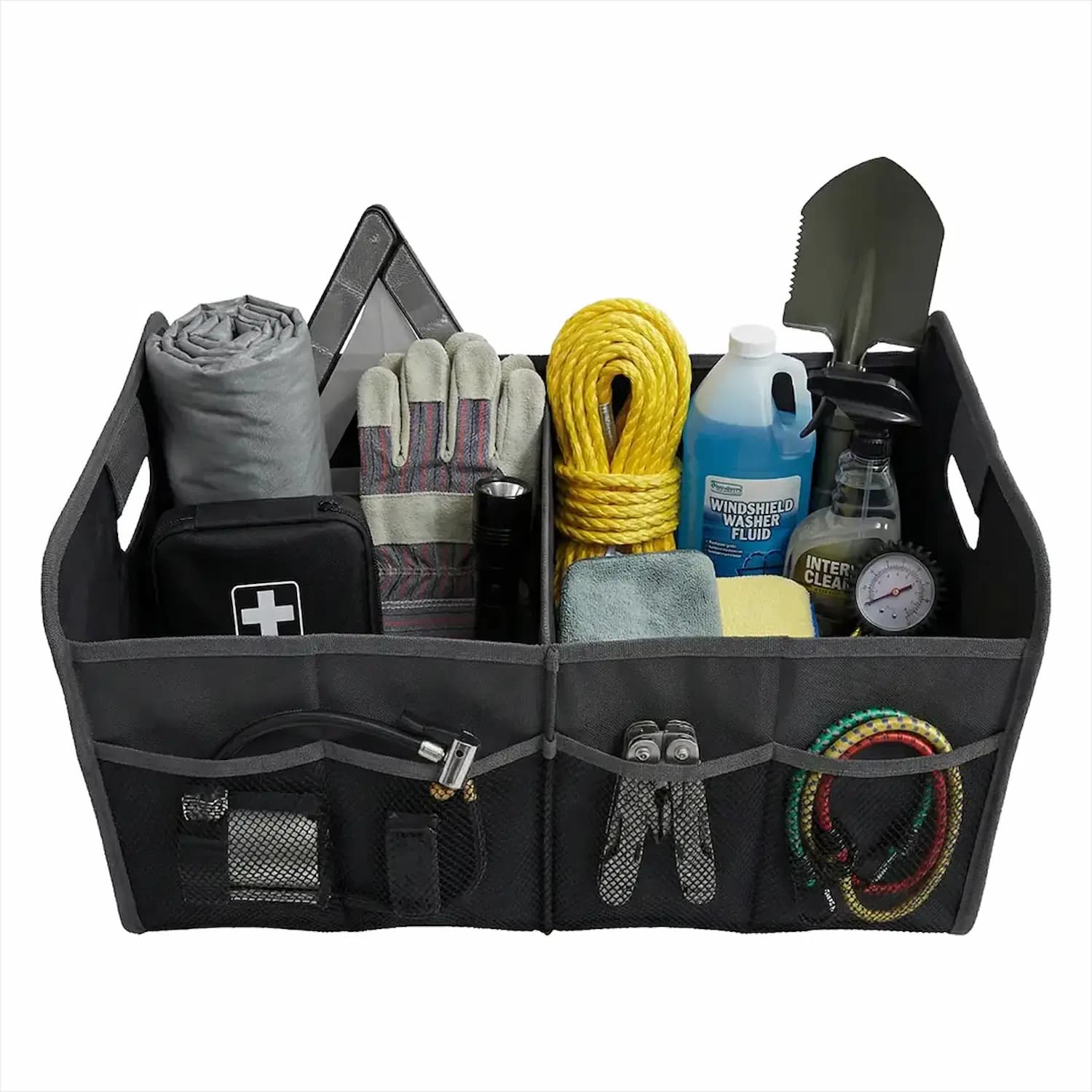 جعبه نظم دهنده خودرو گرین لاین – Green Lion Car Trunk Organizer 40L — تصویر ۲