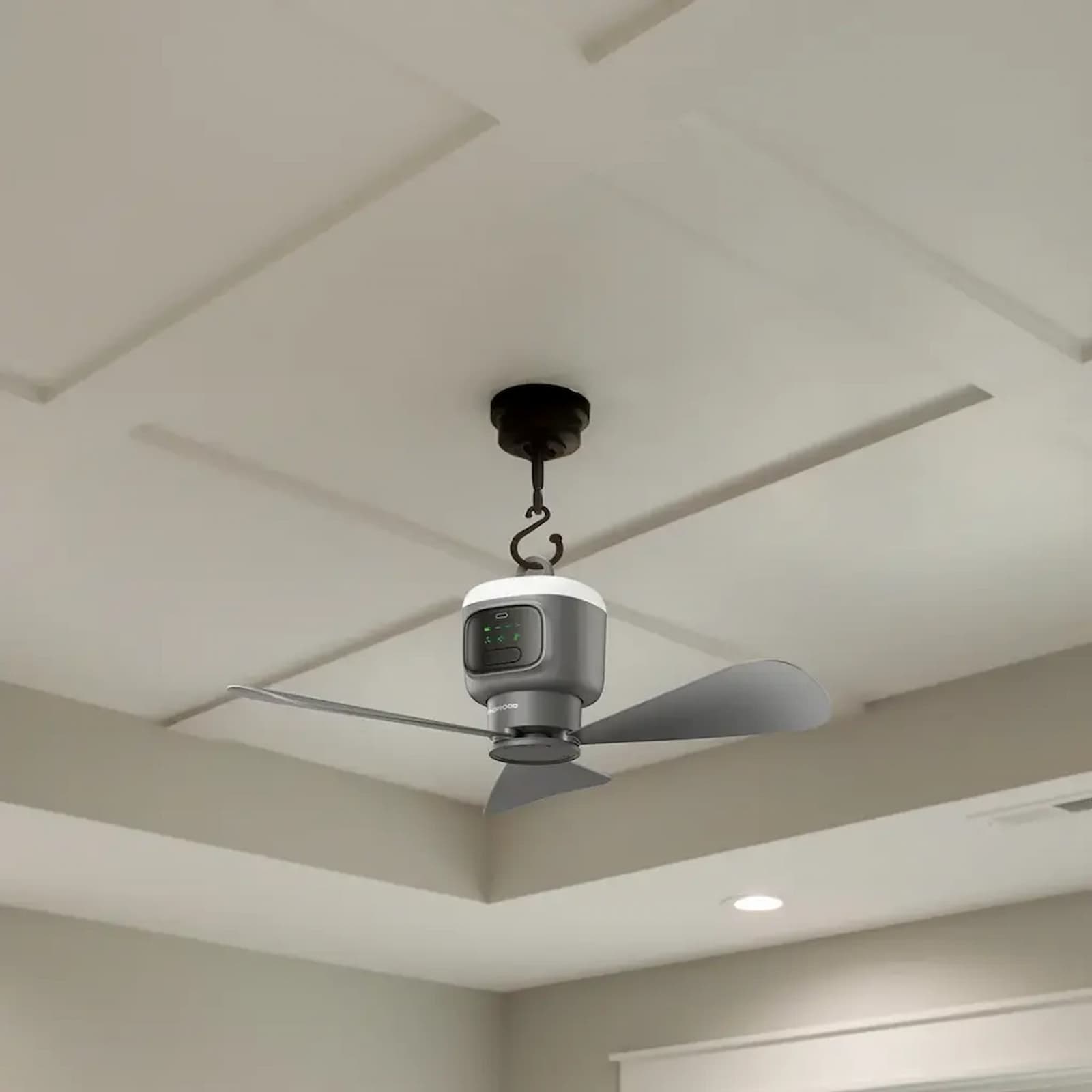 پنکه سقفی شارژی پورودو – Porodo Lifestyle Camping Rechargeable Ceiling Fan — تصویر ۴