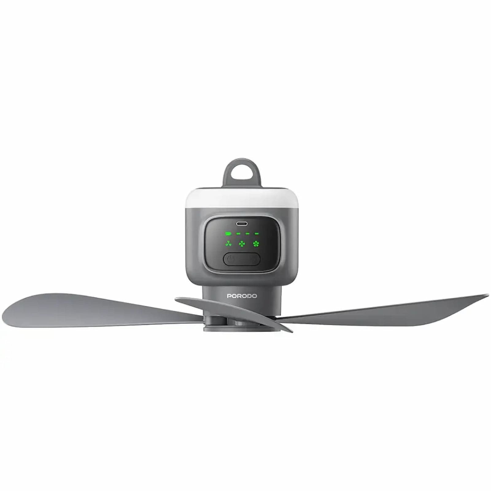 پنکه سقفی شارژی پورودو – Porodo Lifestyle Camping Rechargeable Ceiling Fan — تصویر ۳