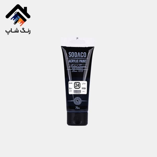 رنگ اکریلیک تیوپی 75 میل سوداکو