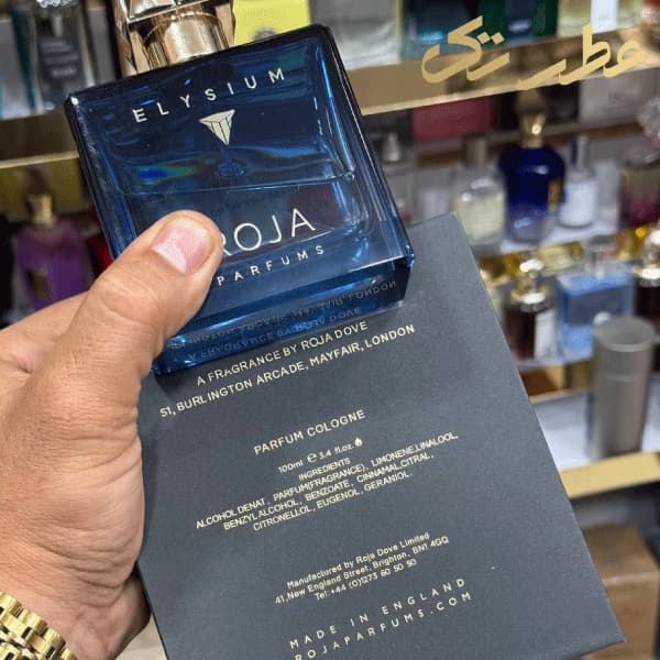 عطر ادکلن مردانه روژا مدل الزیوم 100 میل — تصویر ۲