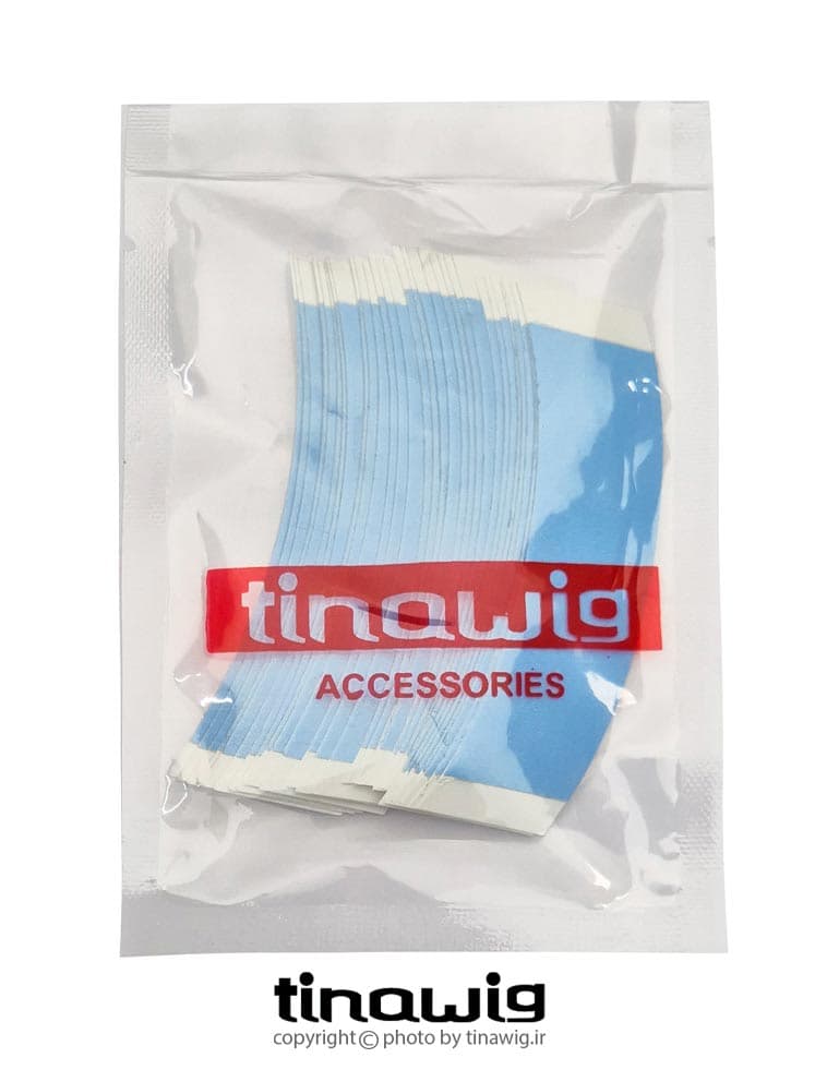چسب تیپ دوطرفه آبی بسته 30 عددی