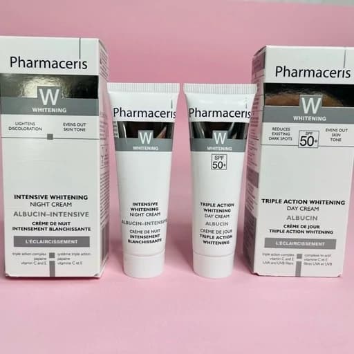 ست روز و شب ضدلک و روشنکننده فوق تخصصی فارماسریز Pharmaceris W — تصویر ۲