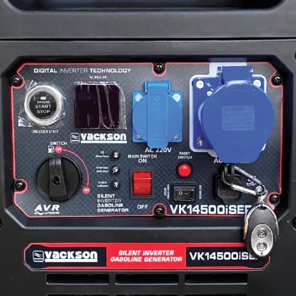 موتور برق بنزینی واکسون 4.5 کیلووات مدل VK14500ISER اینورتری سایلنت ریموتدار — تصویر ۳