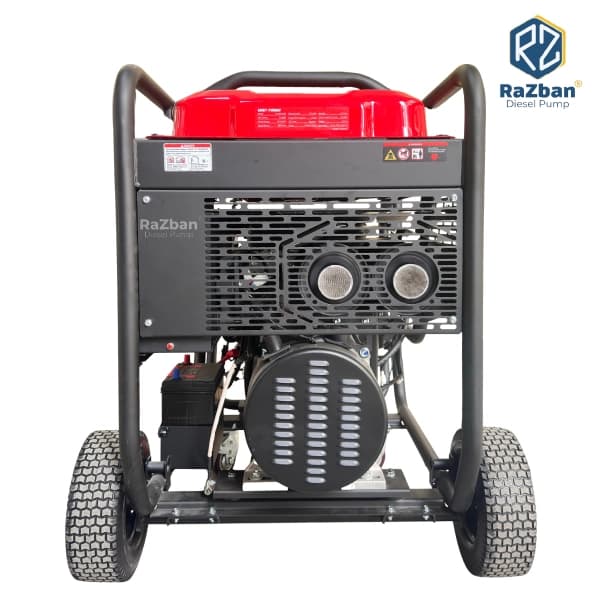 موتور برق بنزینی ایزی پاور 22 کیلووات مدل YH25000E3 تک فاز و سه فاز ریموتدار با پورت ATS — تصویر ۵