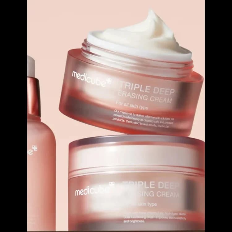 کرم سهگانه کلاژن مدیکیوب MEDICUBE MEDICUBE Triple Collagen Cream — تصویر ۲