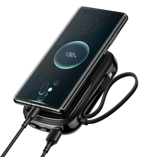 پاوربانک باسئوس مدل Qpow ظرفیت 20000 میلی آمپر ساعت — تصویر ۱۰