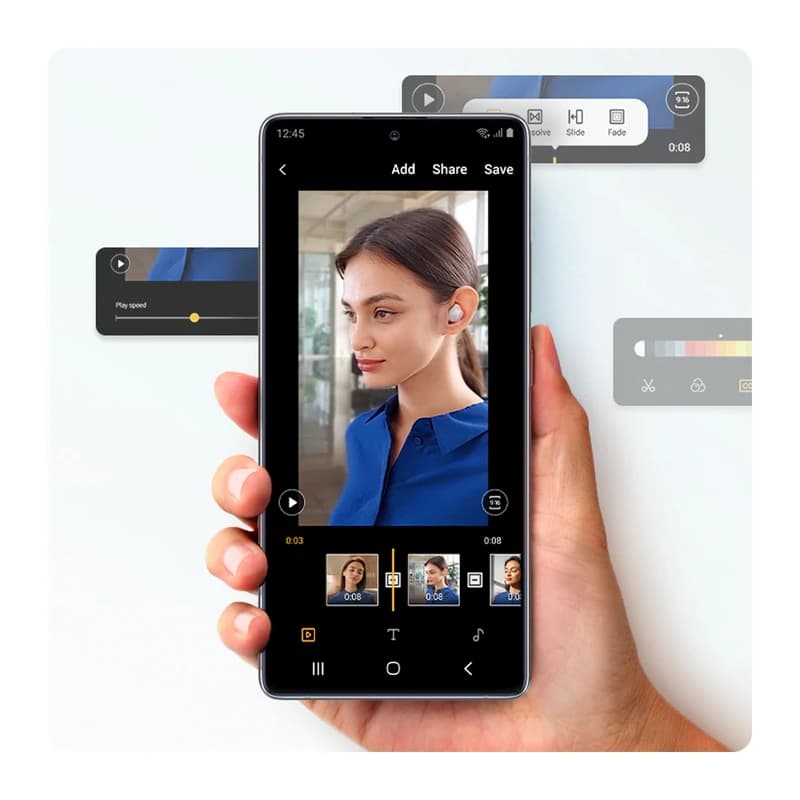 گوشی موبایل سامسونگ مدل Galaxy S10 Lite دو سیم کارت ظرفیت 512 گیگابایت و رم 8 گیگابایت-پلمپ/آکبند/اصل — تصویر ۸
