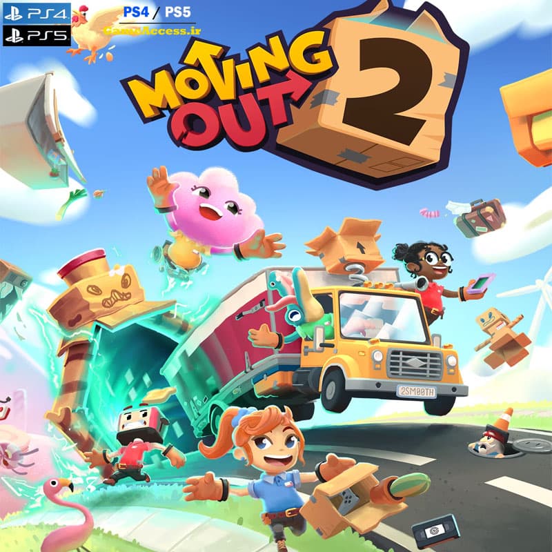 اکانت قانونی Moving Out 2 برای PS5 & PS4