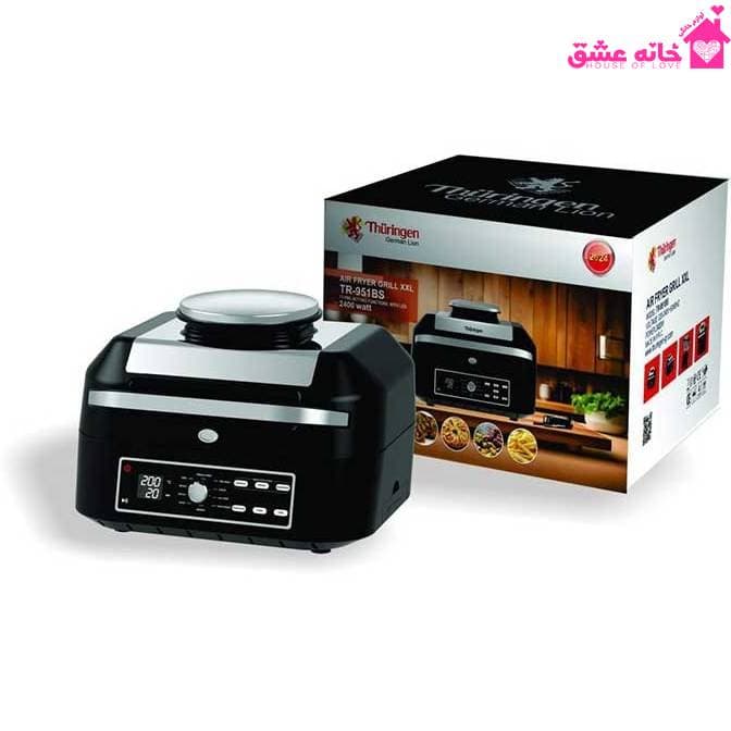 سرخ کن و گریل تورینگن مدل TR 951BS — تصویر ۳
