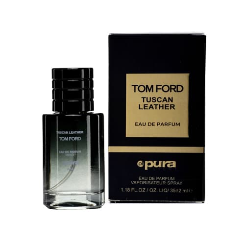 ادوپرفیوم مینیاتوری پورا مدل Tuscan Leather حجم 35 میل