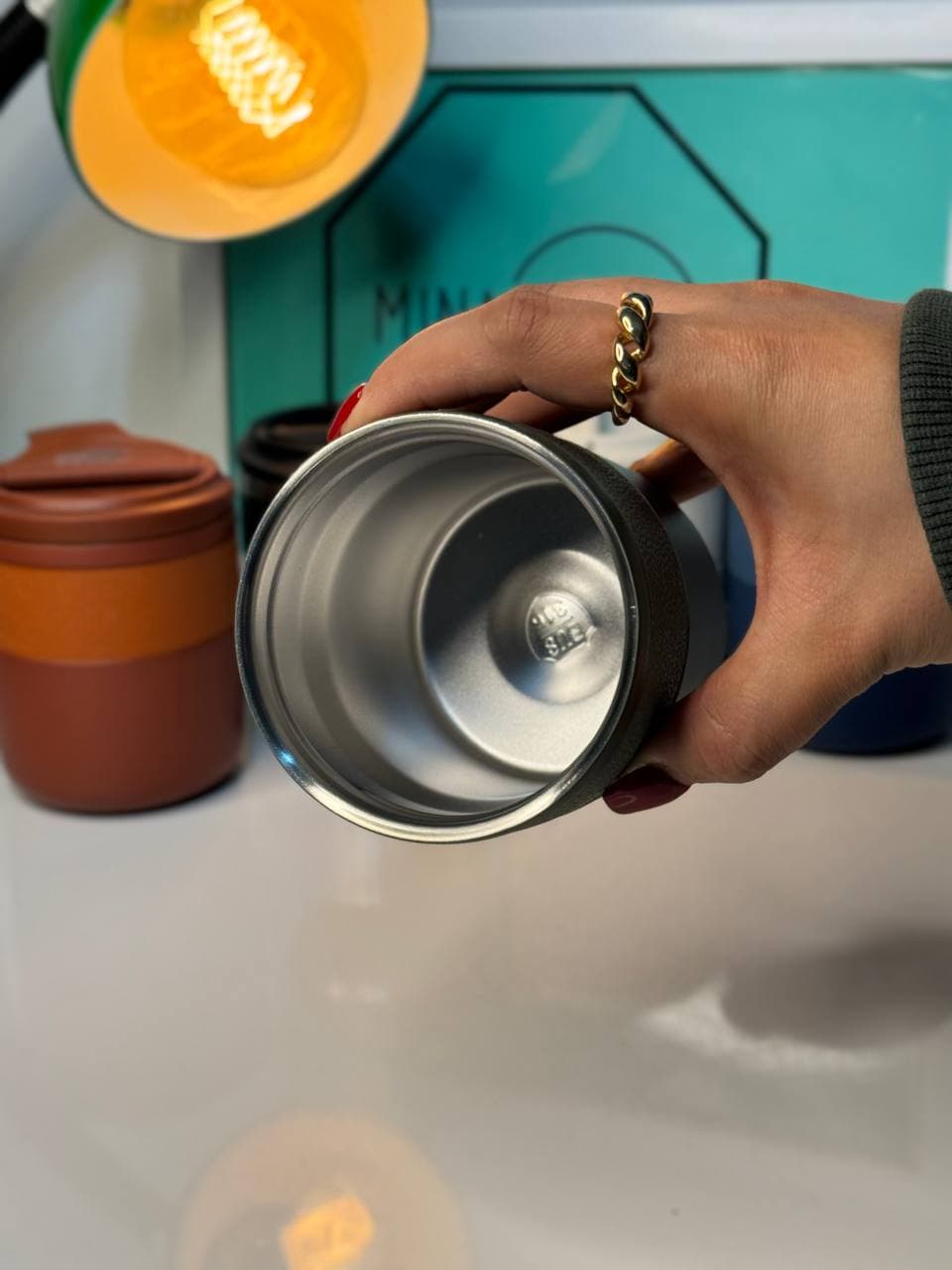 مینی ماگ دورسیلیکونی اچ اس کاپ hscup کد 001585 — تصویر ۳