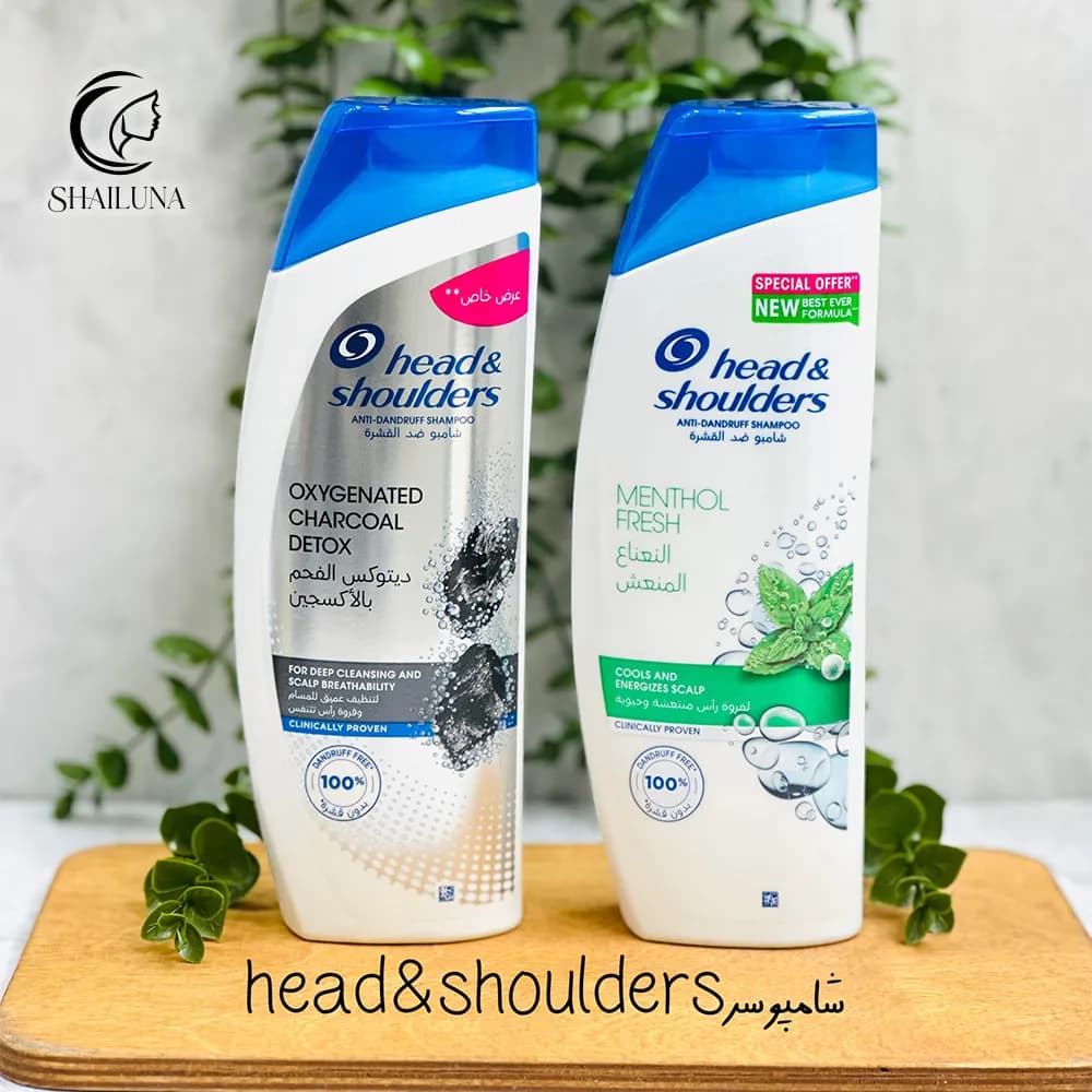 شامپو سر ضد شوره هد اند شولدرز Head and Shoulders حاوی زغال چوب — تصویر ۲