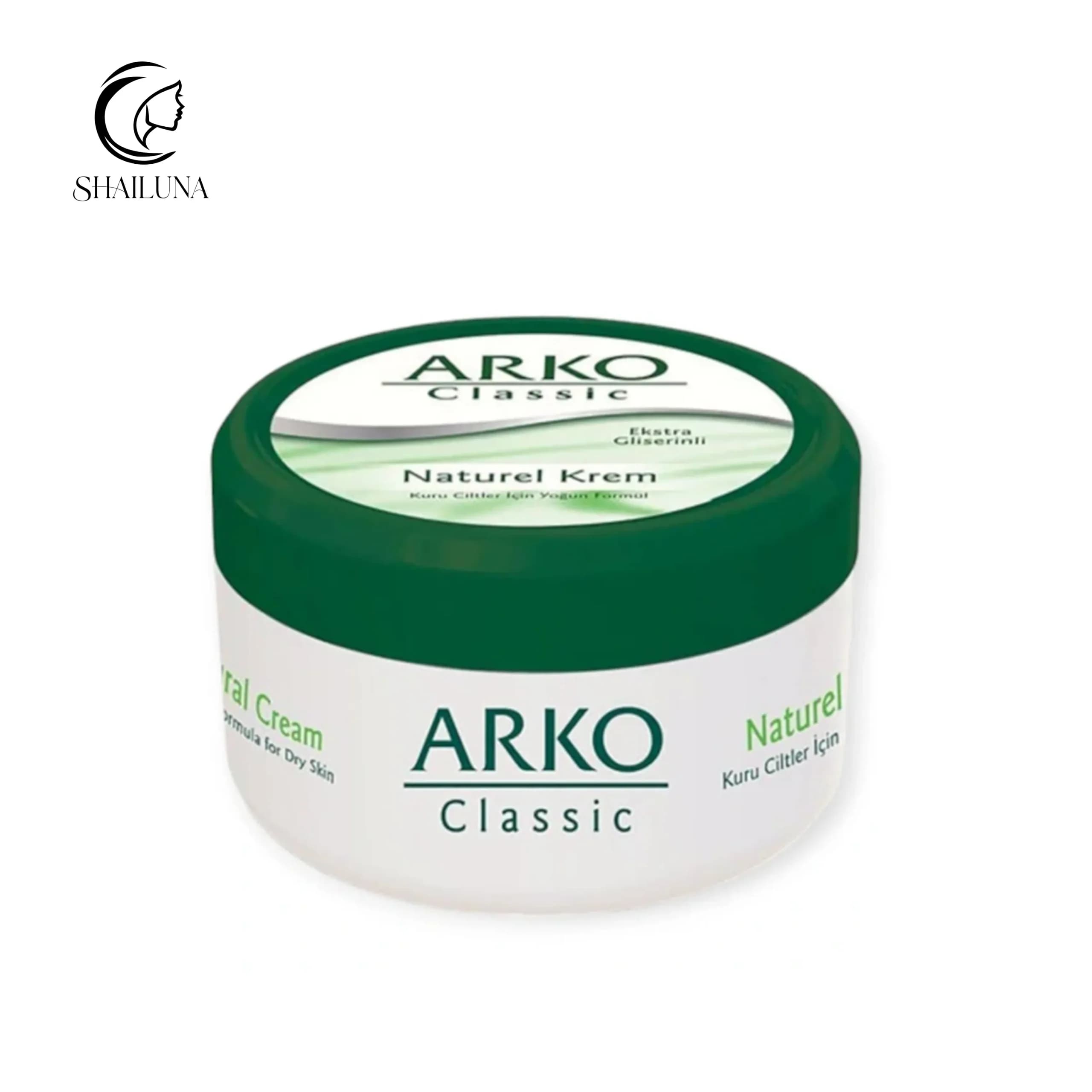 کرم مرطوب کننده و نرم کننده آرکو مدل Arko Classic Natural