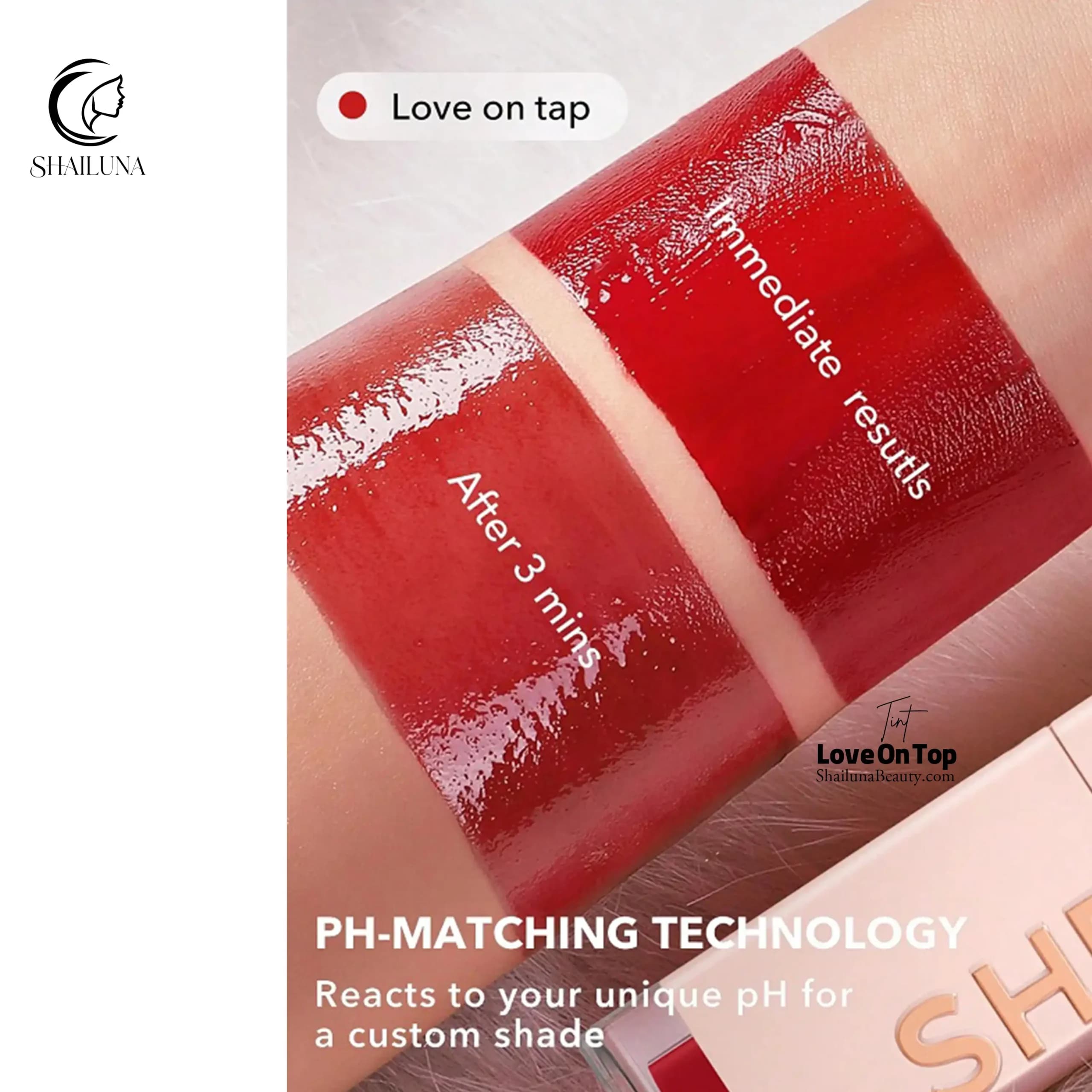 تینت لب شیگلم مدل Sheglam Love On Tap — تصویر ۵