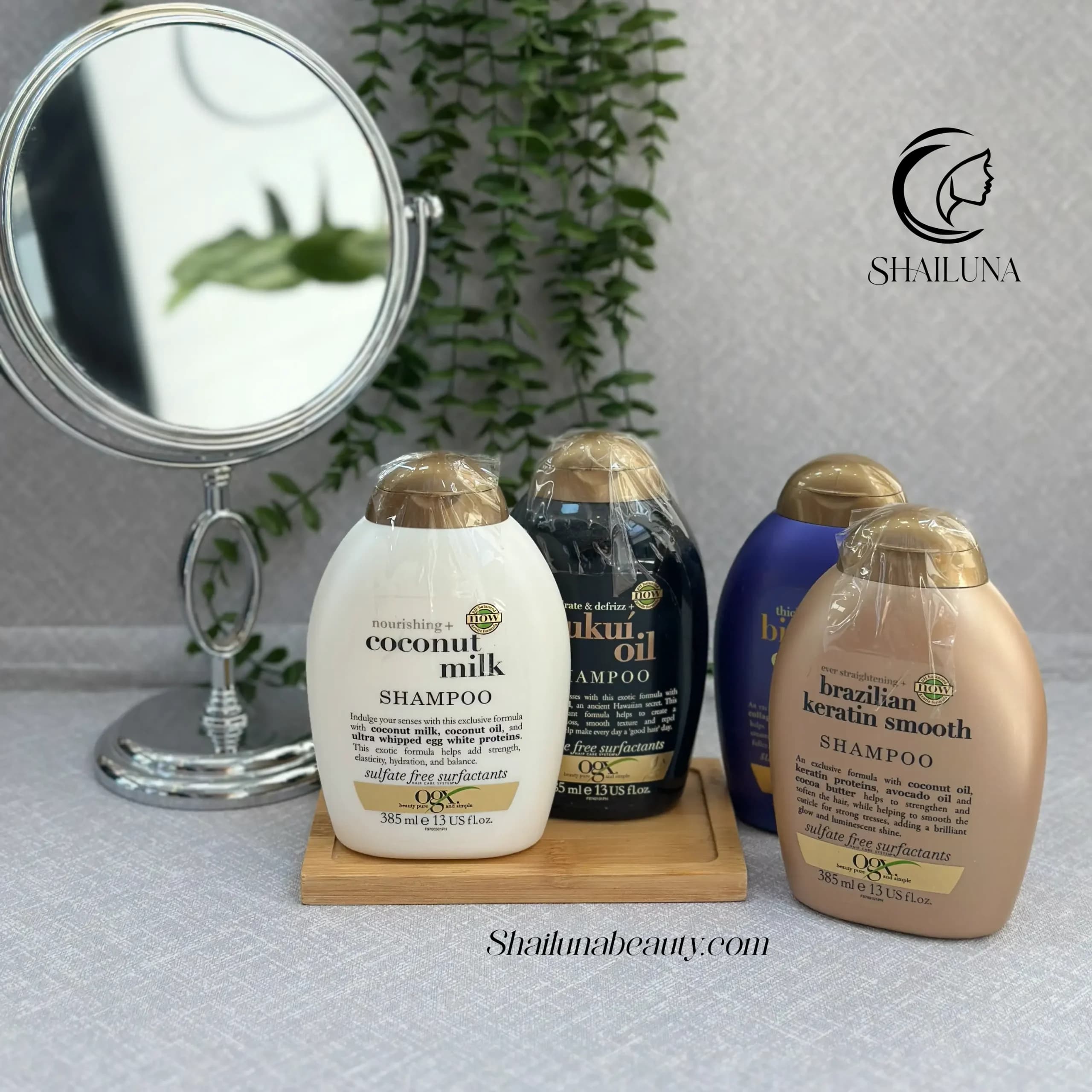 شامپو او جی ایکس مدل شیرنارگیل OGX Coconut Milk — تصویر ۳