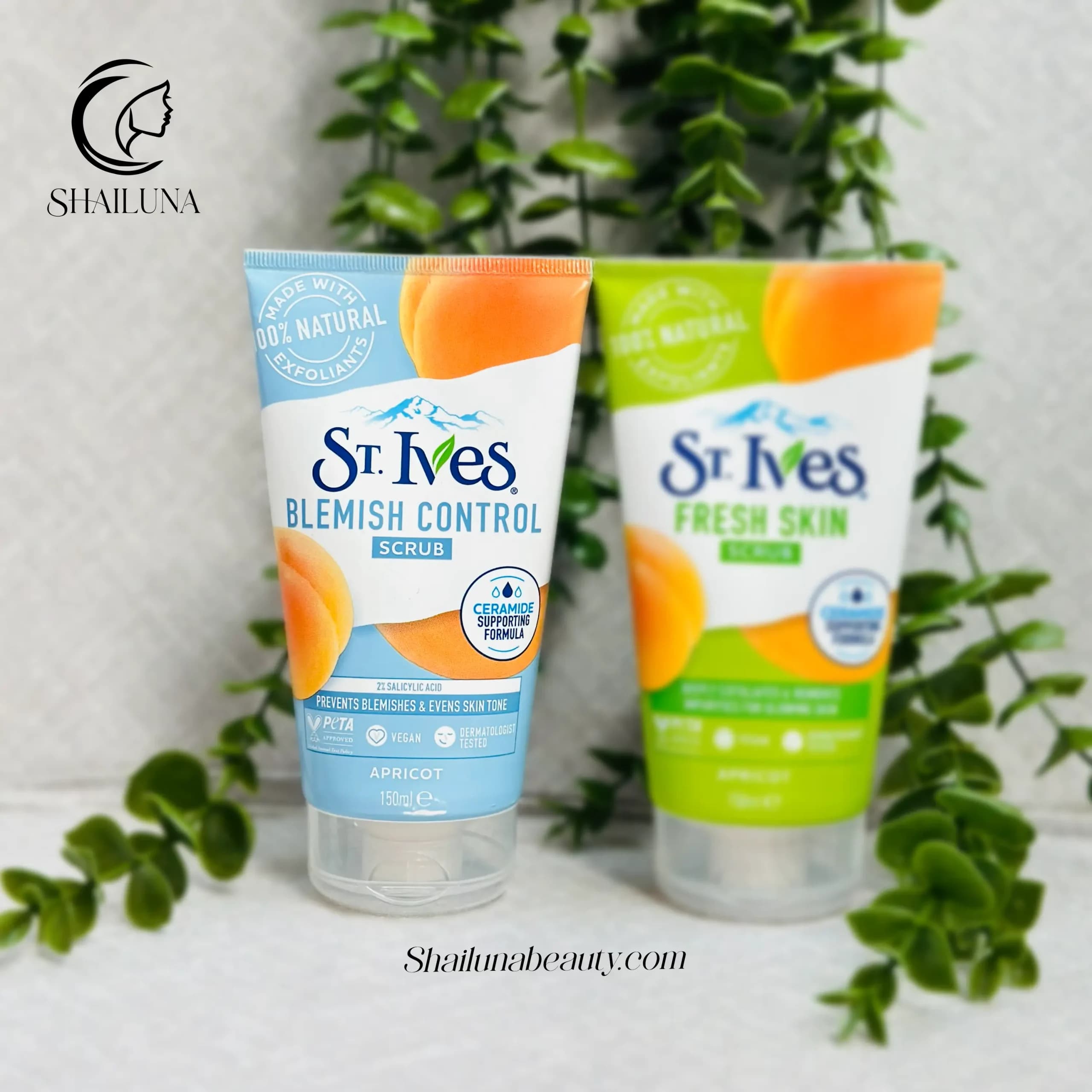 اسکراب لایه بردار پوست سنت ایوز St.Ives مدل Blemish Control — تصویر ۴