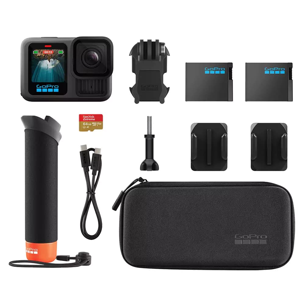 دوربین گوپرو 13 GoPro HERO13 Black + Accessories Bundle