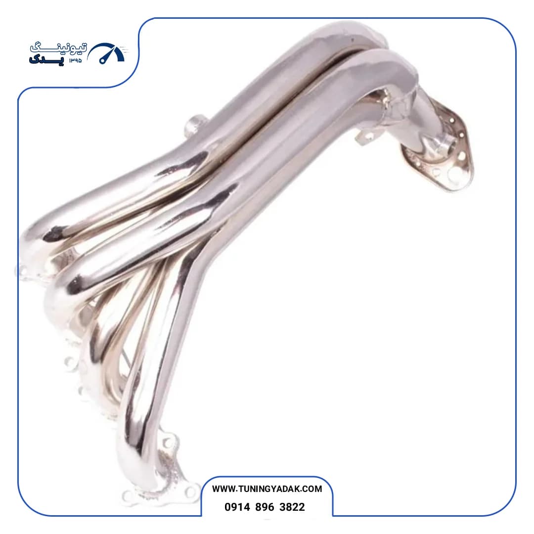 هدرز فولادی HZ Power موتور TU5 رانر بلند پژو ۲۰۶، ۲۰۷ و رانا