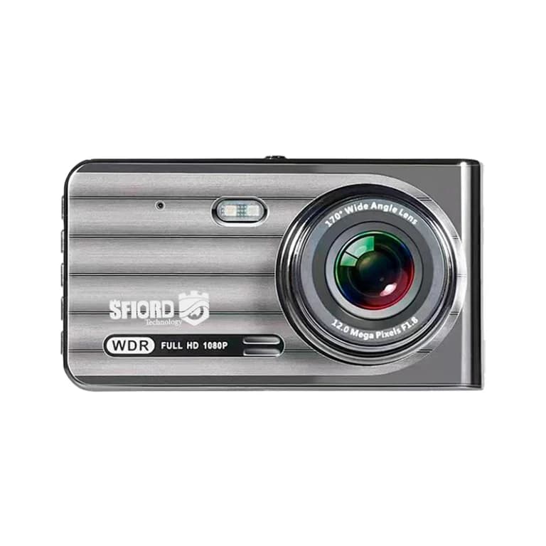 دوربین خودرویی اسفیورد مدل D300 دارای لنز اصلی قدرتمند با کیفیت FULL HD