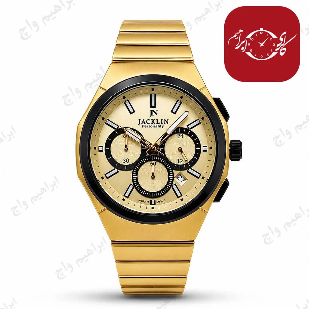 ساعت مچی کرنوگراف و مجلسی مردانه برند جکلین JACKLIN مدل برایان رفرانس 1399541MGR
