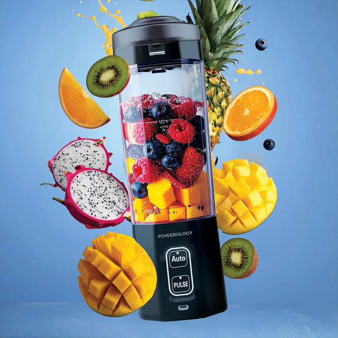 بلندر شارژی 700 میلیلیتری پاورولوژی مدل PSM023BK — تصویر ۲