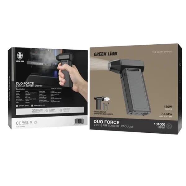 جت فن دوکاره گرین لاین مدل Green Lion Duo Force GNDOUVACBK — تصویر ۳
