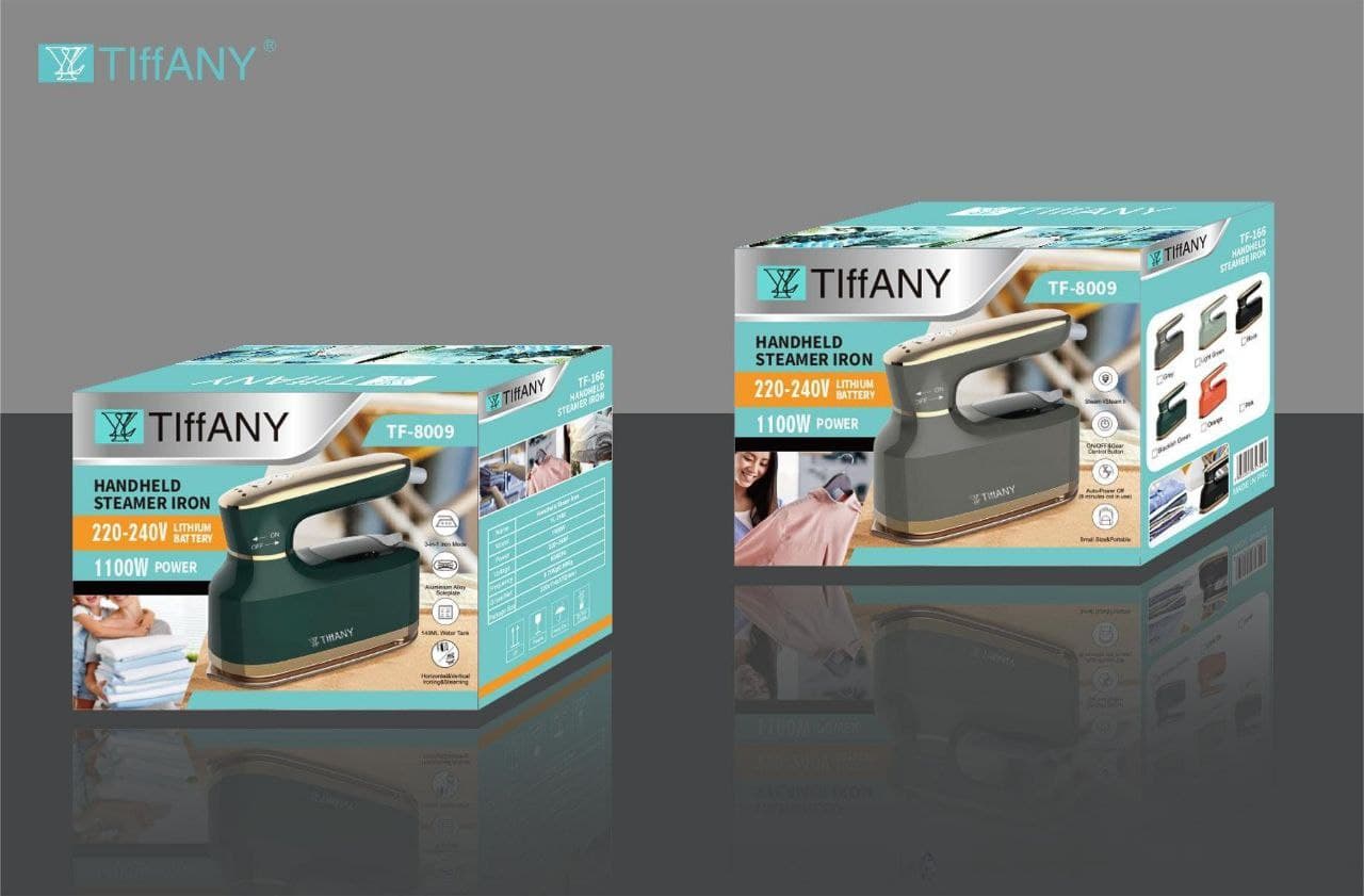 اتو بخار دستی تیفانی (TIFFANY) – مدل TF-8009 — تصویر ۵