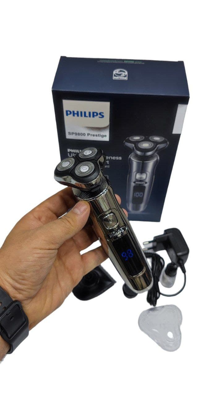 ریش تراش 3تیغ فیلیپس 4کاره اورجینال هلند PHILIPS-SP9800-Prestige — تصویر ۶