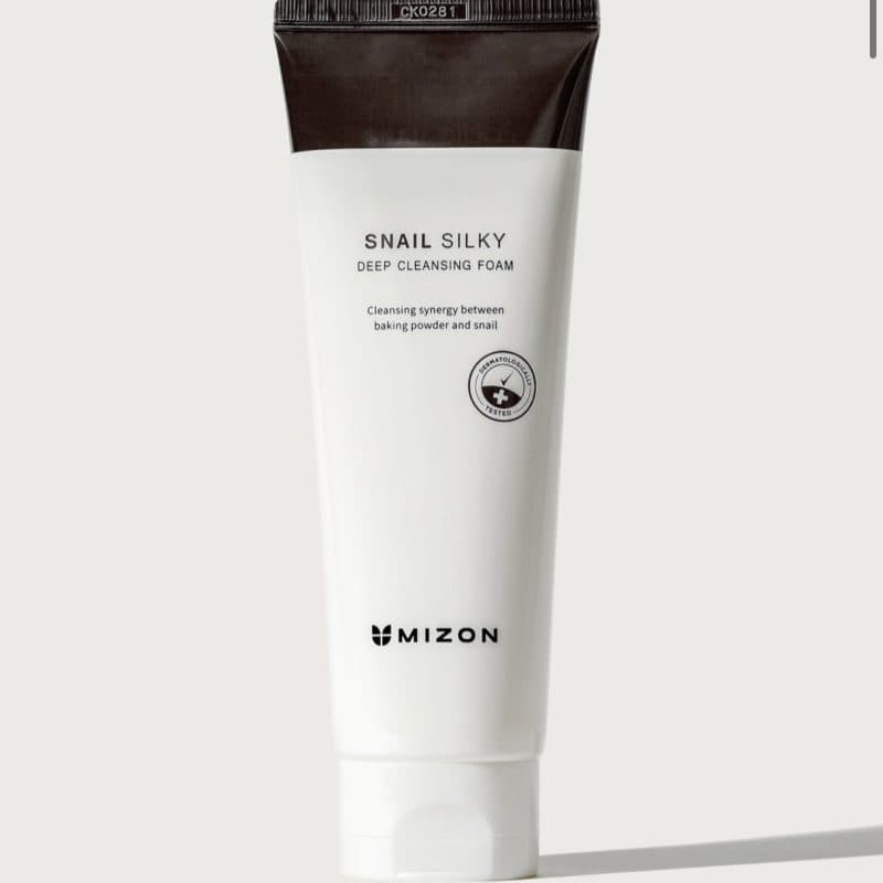 فوم شستشوی عمیق صورت میزون MIZON Snail Silky Deep Cleansing Foam