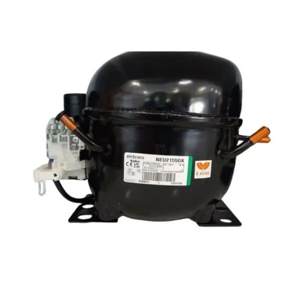 کمپرسور امبراکو ۱/۲ اسب مدل NEU 2155 GK با گاز R404a — تصویر ۲