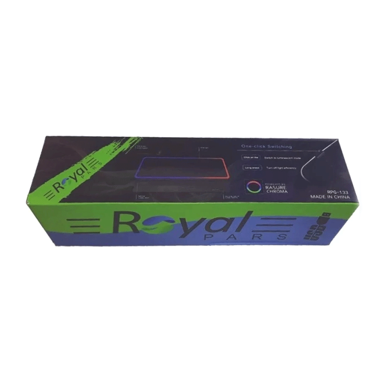 پد موس ROYAL RPG-133 30*70 گيمينگ RGB — تصویر ۵