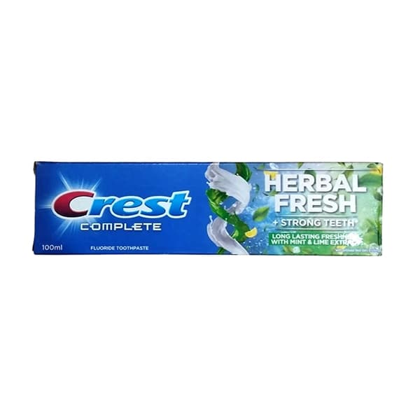 خمیر دندان کرست مدل Complete Herbal Fresh حجم 100 میل